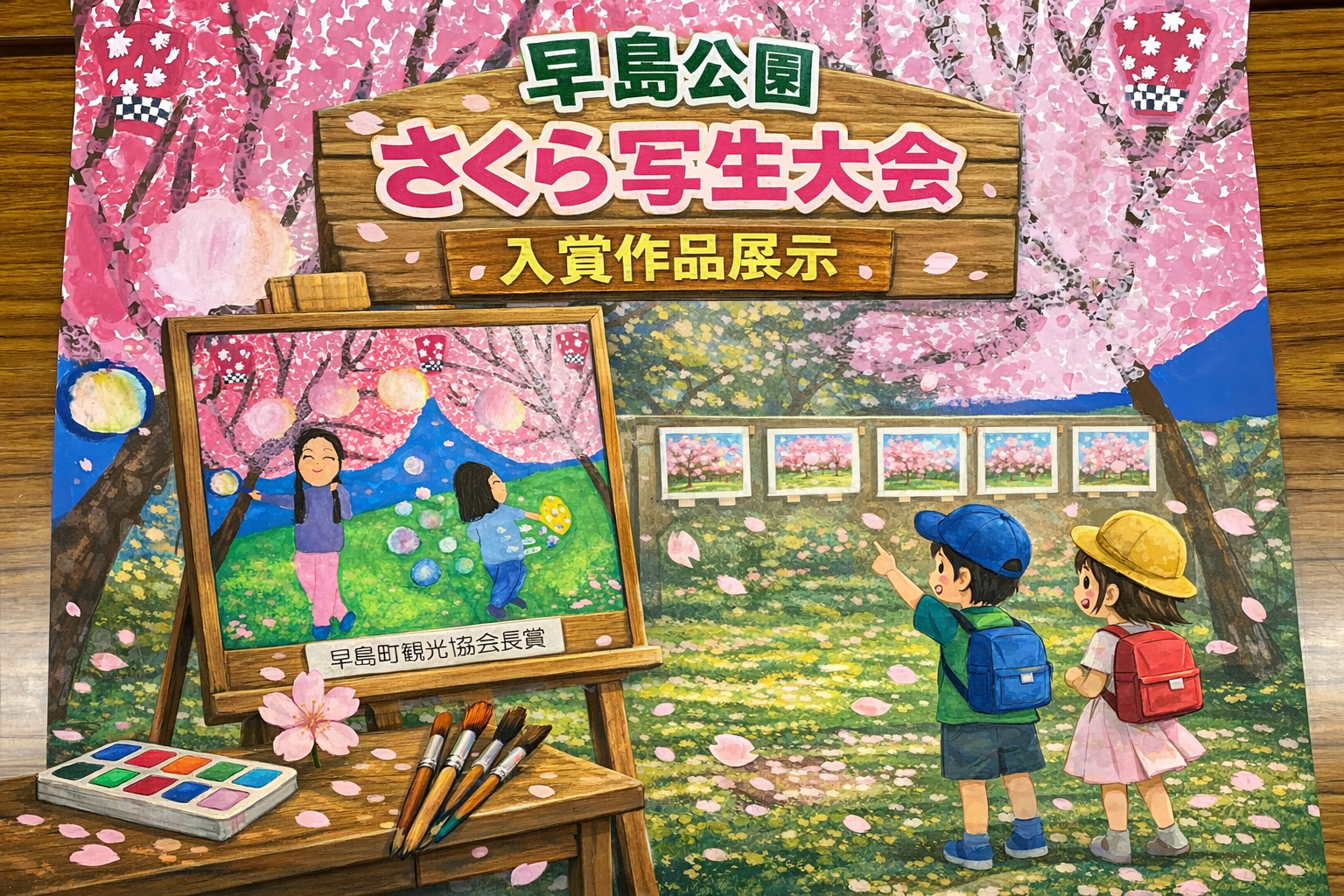 写生大会作品展示